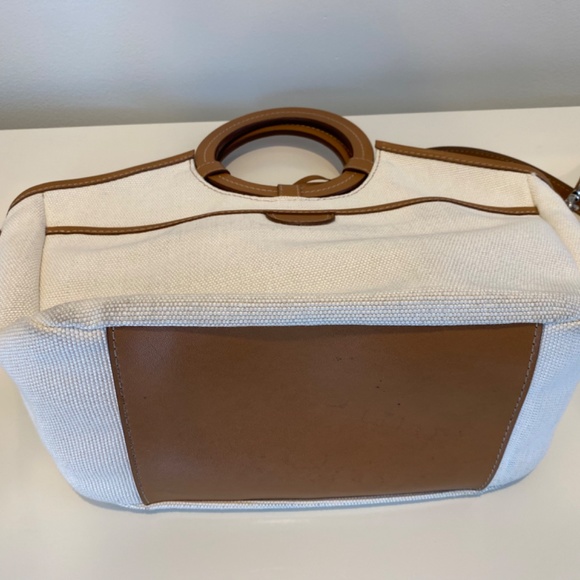 Fossil Coated Canvas and Leather Tote - Picture 10 of 16